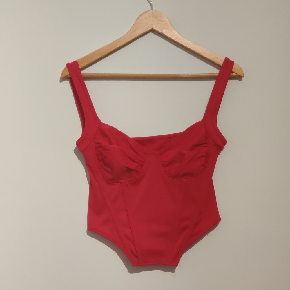 Hot Pink Corset Top